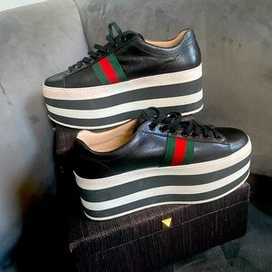 Gucci platform sneakers
